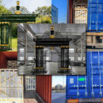 La Porte en Fer Forgé YSGH-206 Met le Cap sur la France dans des Conteneurs 40HC